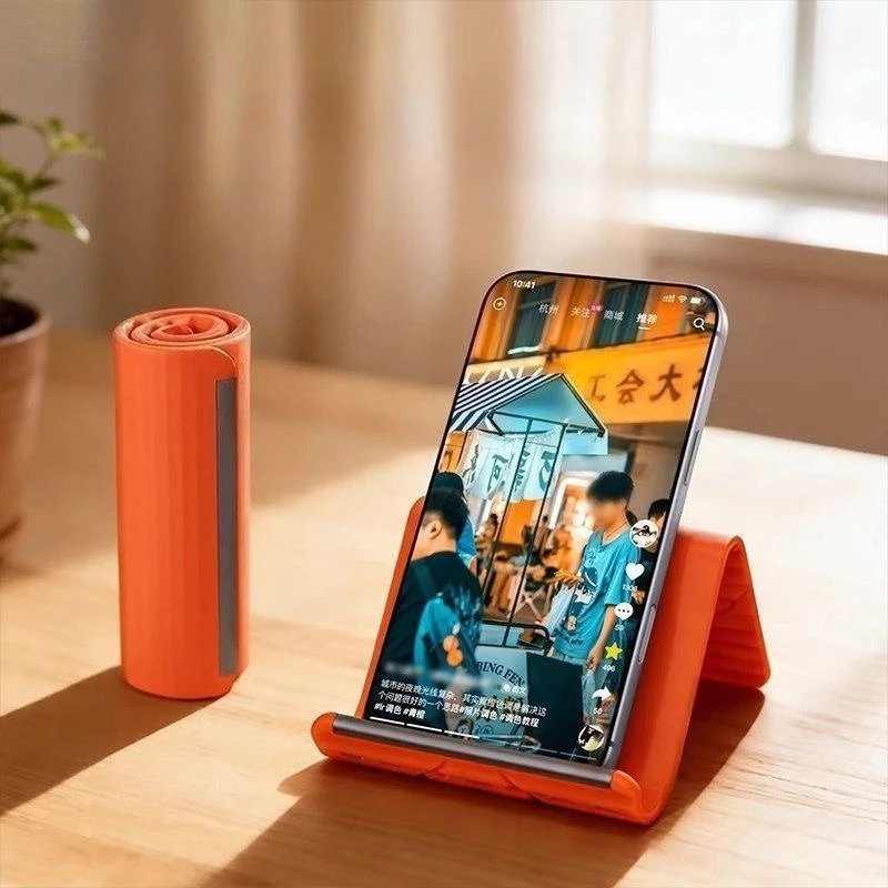 Laptop Stand - Penyangga Ponsel Silikon yang Dapat Ditekuk,