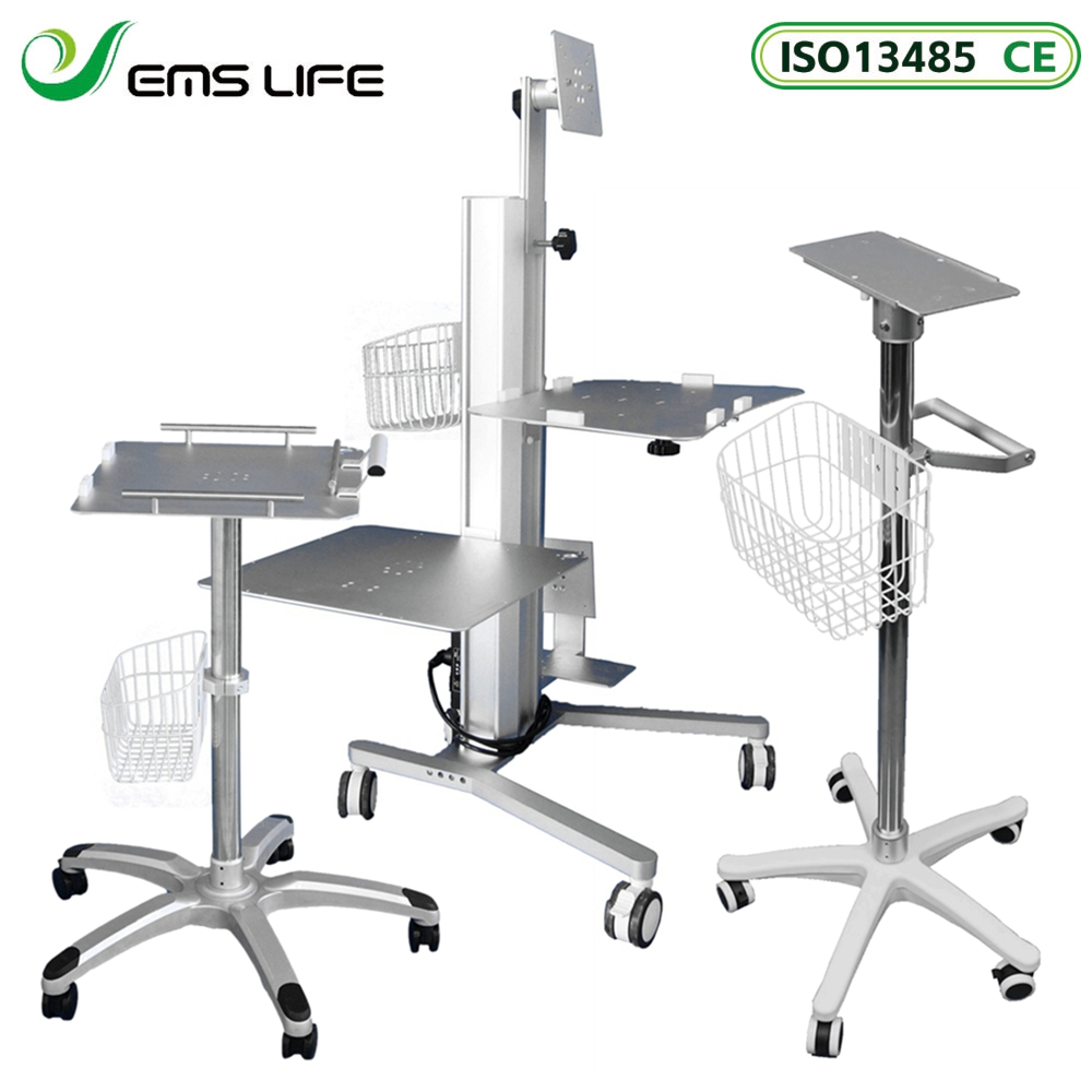 Laptop Stand - Troli Medis, Rak Bergerak, Kereta Dorong