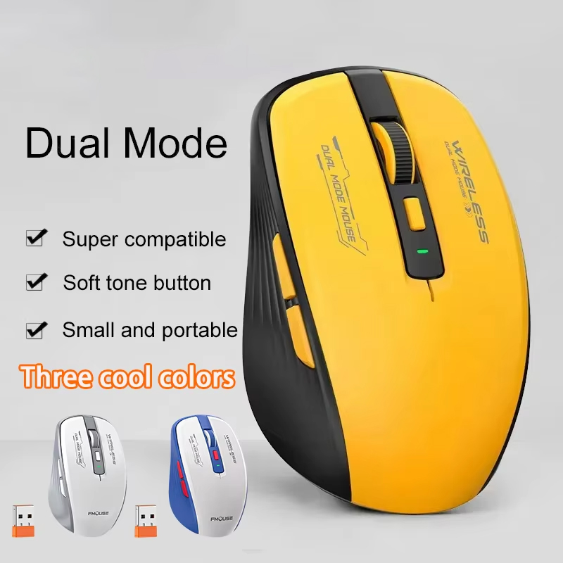 Laptop Mouse - M303L Mouse Nirkabel Bluetooth 2.4G Mode