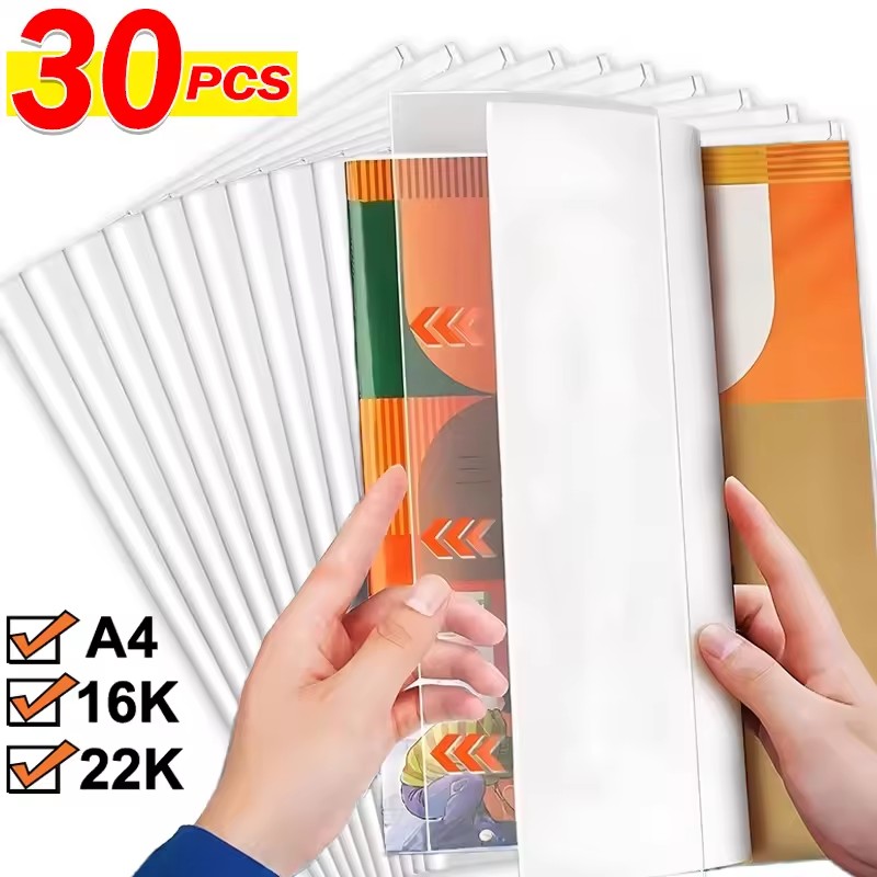 Laptop Sleeve - 10/30 Buah A4/16K/22K Sampul Buku Transparan