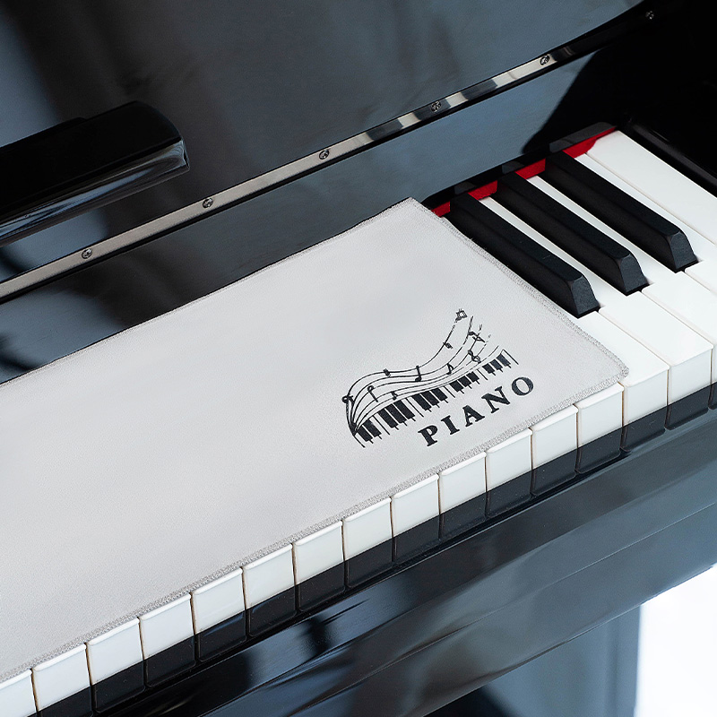 Keyboard Cover - Kain Penutup Keyboard Piano Tegak Segitiga