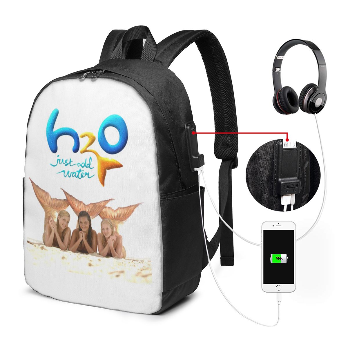 Laptop Bag - Kartun Anime H2O Just Add Water