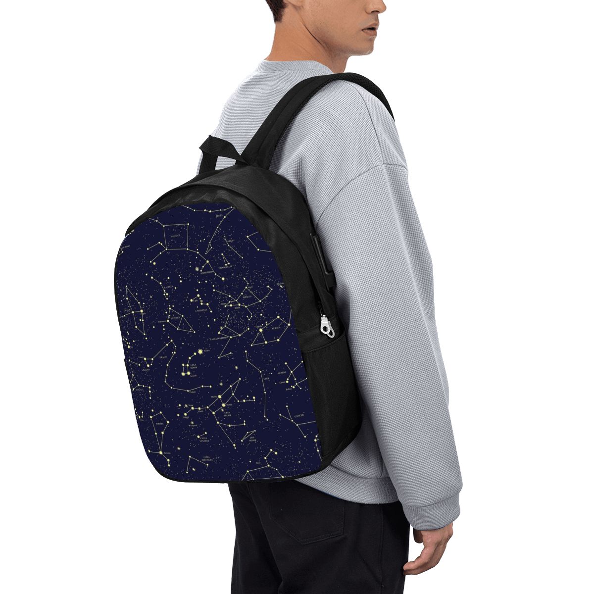 Laptop Bag - Langit Malam Bintang Langit Emas Ransel