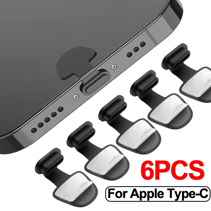 Usb Hub - 1/4/6Pcs Penutup Anti Debu untuk Port