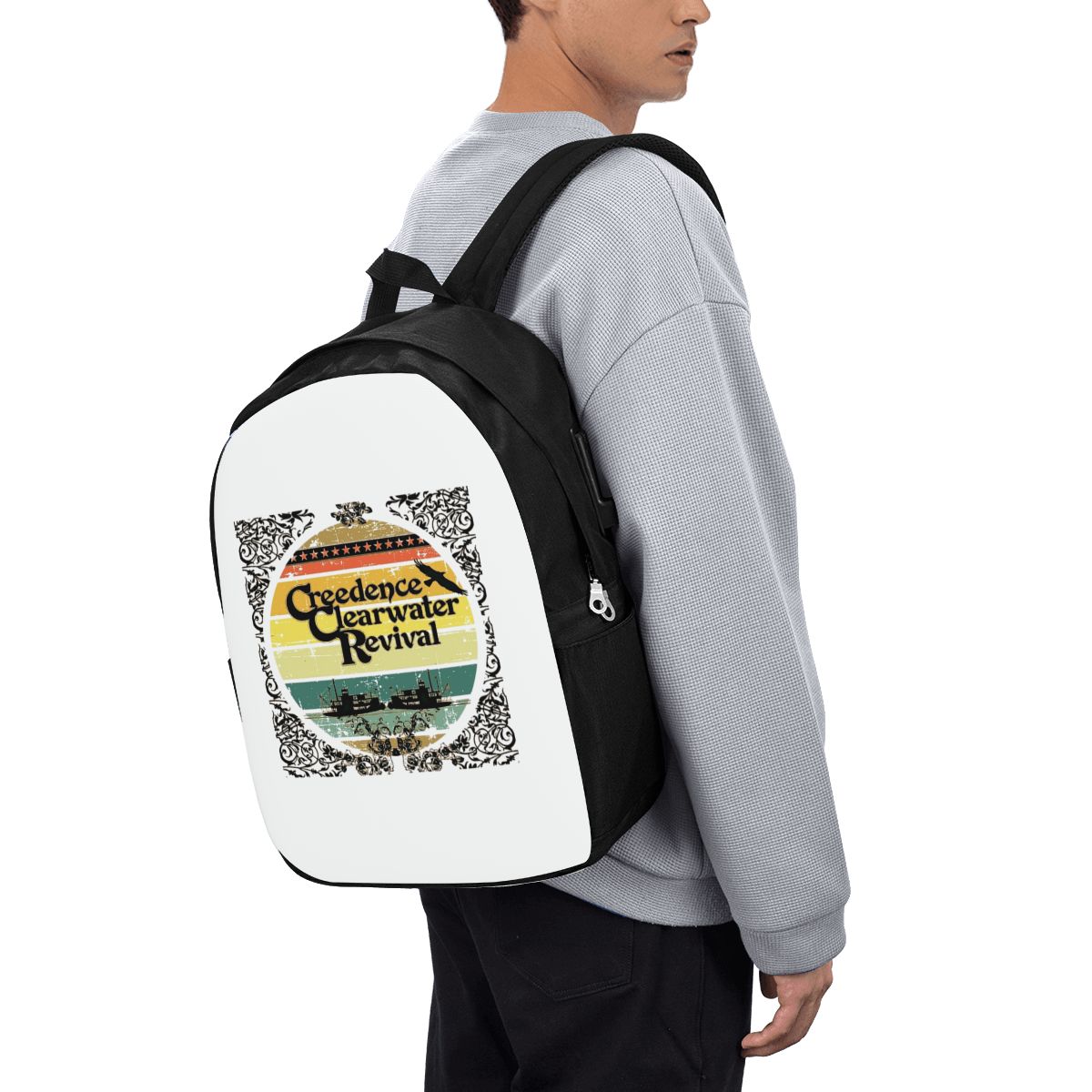 Laptop Bag - Creedence Clearwater Revival Riverboats Backpack Tas