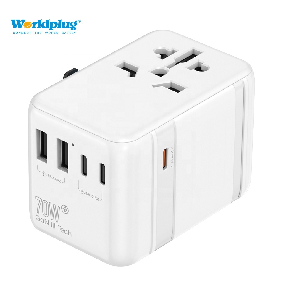 Laptop Charger - Adaptor Daya Universal untuk Stopkontak Dunia,