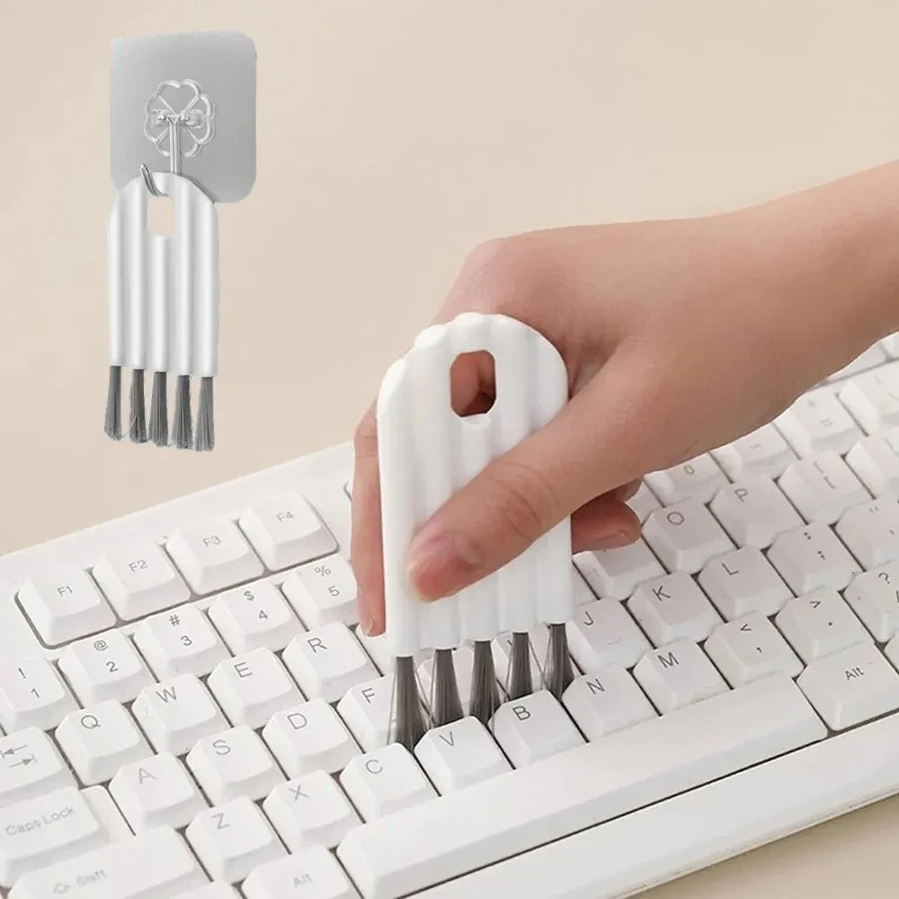 Keyboard Cover - Sikat Pembersih Ponsel Multifungsi Fleksibel, Sikat