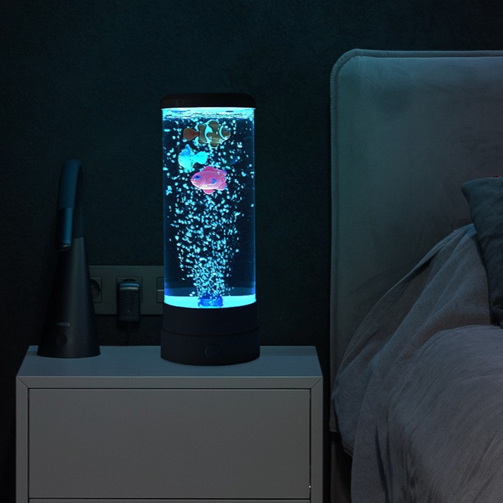 Lampu LED Simulasi Ikan Gelemb - Usb Hub ulasan dan harga