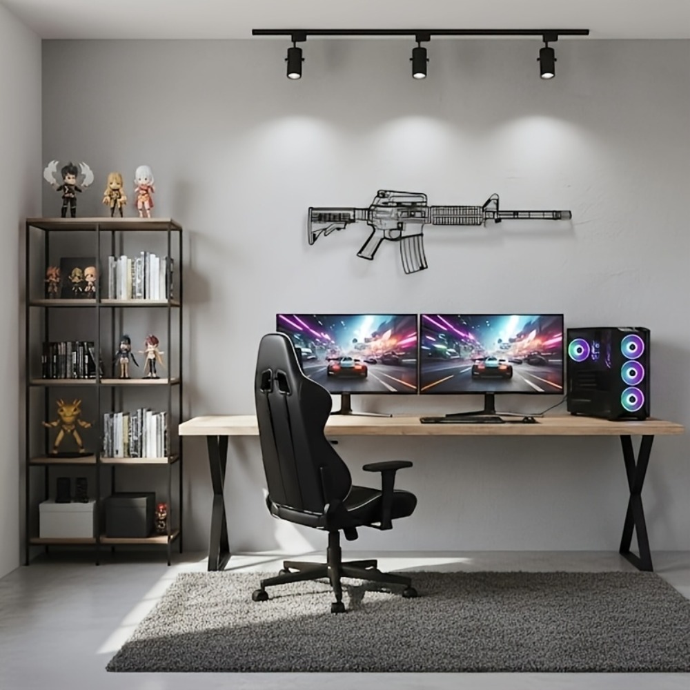 CIFbuy M4 Rifle AR15 Gun Silho - Laptop Mouse ulasan dan harga