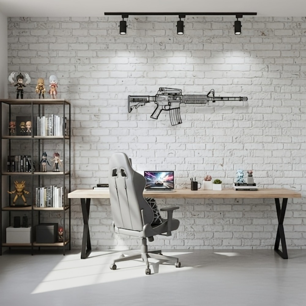 CIFbuy M4 Rifle AR15 Gun Silho - Laptop Mouse ulasan dan harga
