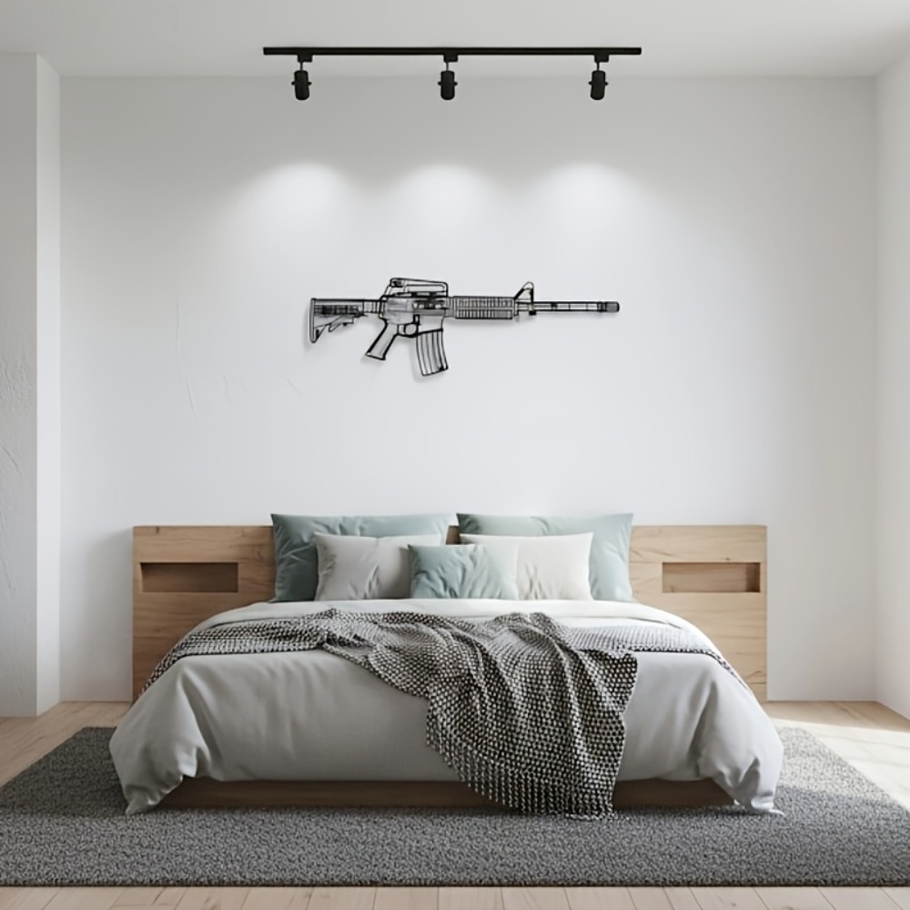 CIFbuy M4 Rifle AR15 Gun Silho - Laptop Mouse ulasan dan harga