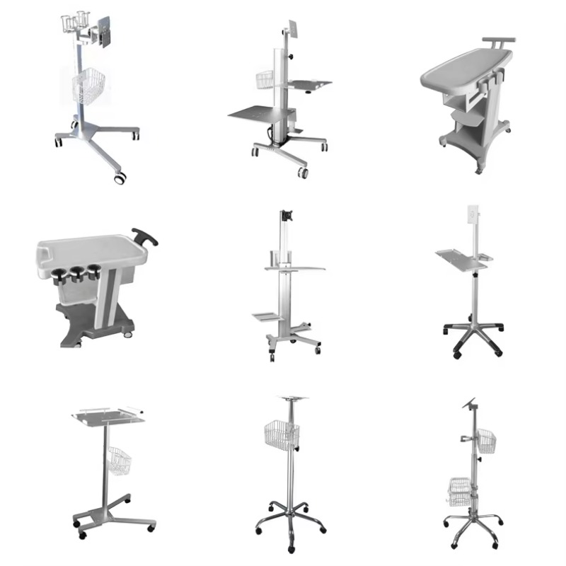 Troli Medis, Rak Bergerak, Ker - Laptop Stand ulasan dan harga