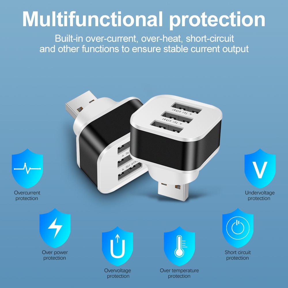Adaptor Slot USB 3 Port, Adapt - Laptop Charger ulasan dan harga