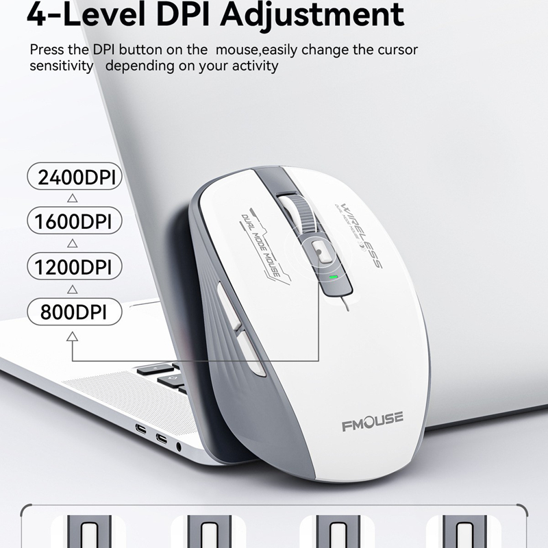 M303L Mouse Nirkabel Bluetooth - Laptop Mouse ulasan dan harga