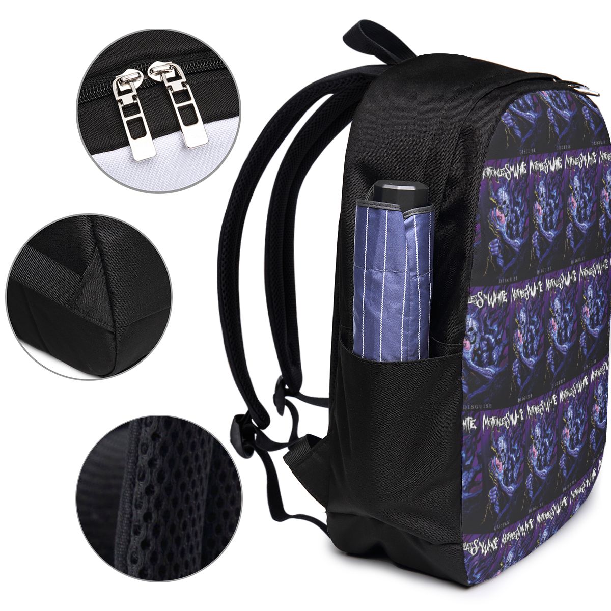 Tas Ransel Putih Motionless In - Laptop Bag ulasan dan harga