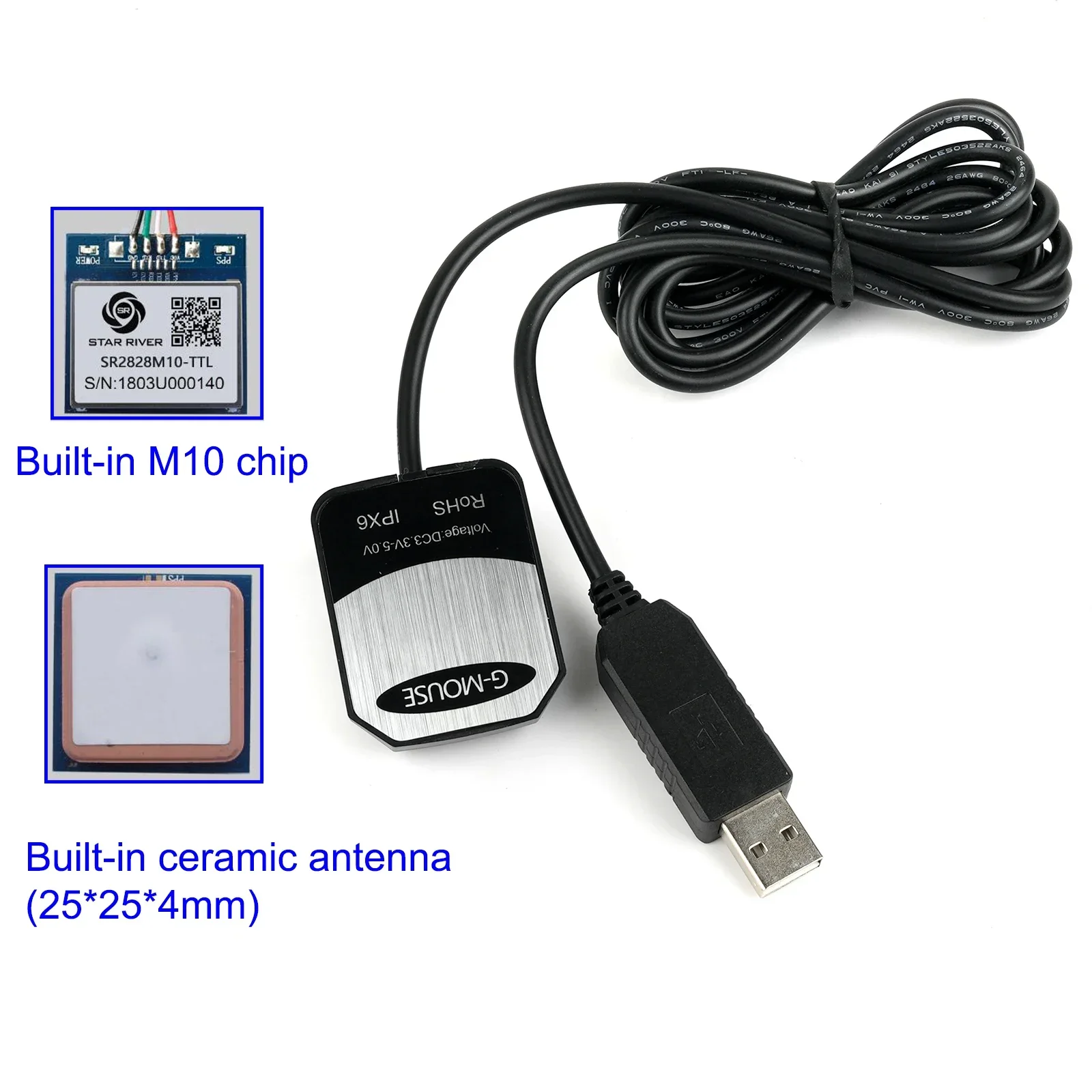 Modul GPS USB M10 G-Mouse deng - Laptop Mouse ulasan dan harga