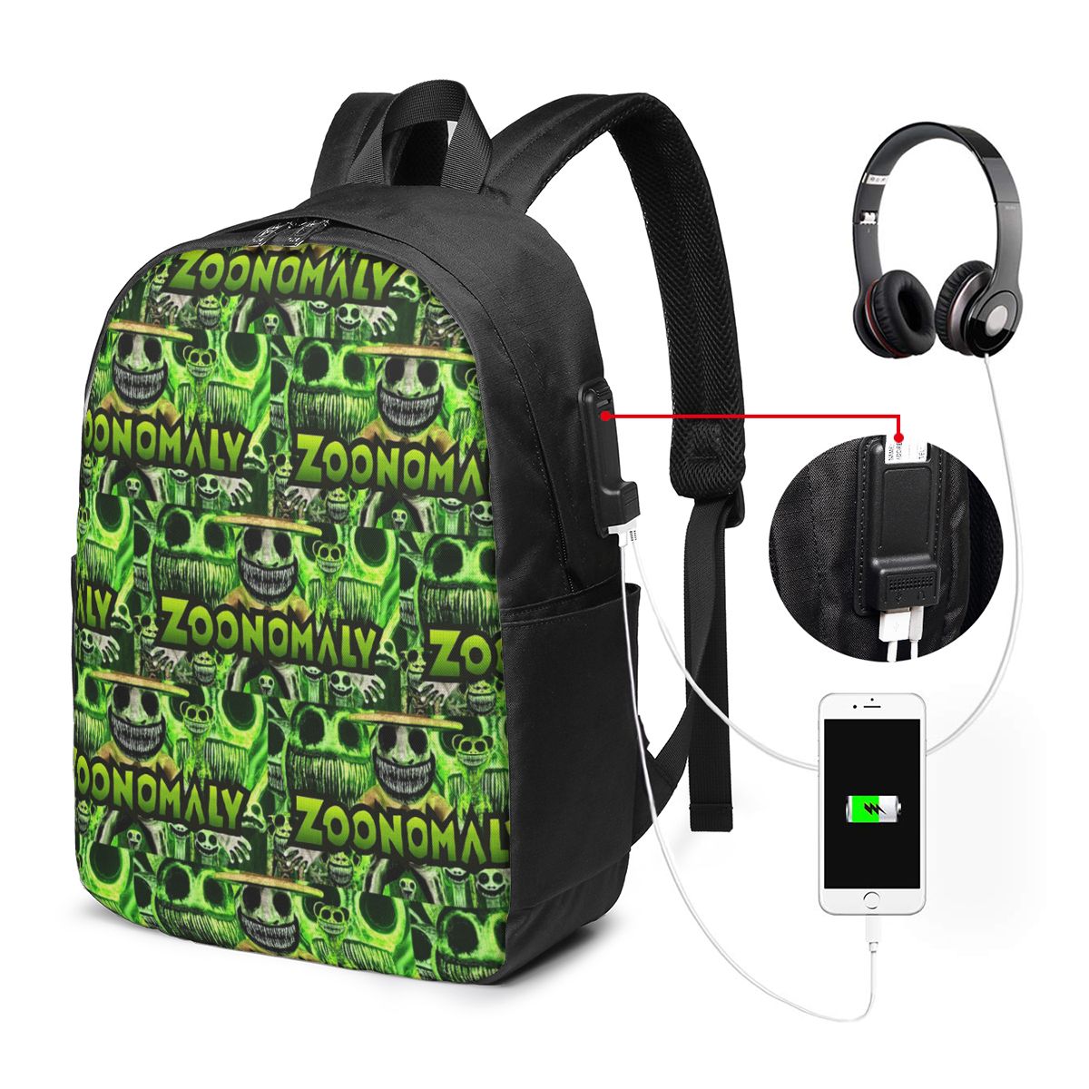 Zoonomaly Cartoon Steam Game B - Laptop Bag ulasan dan harga