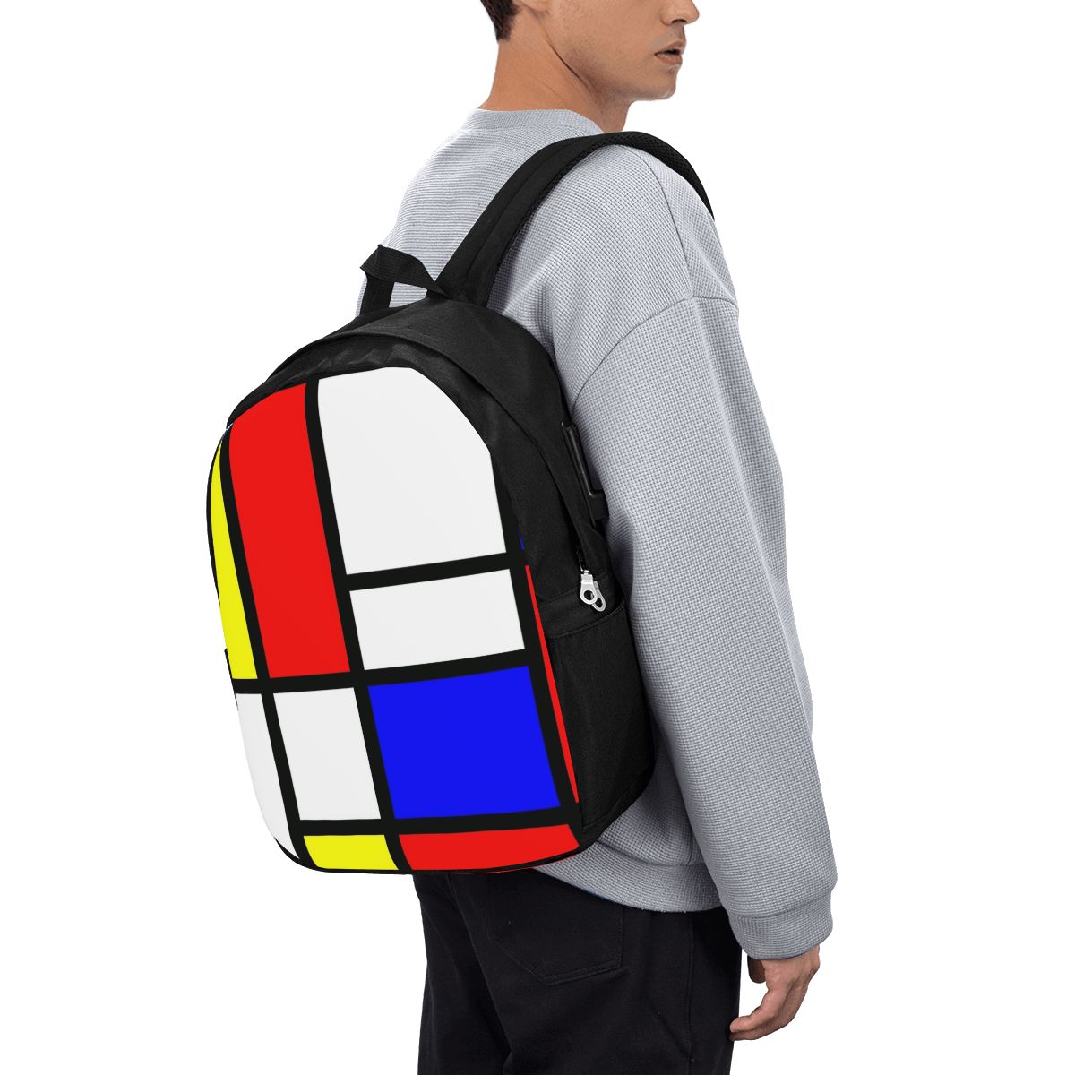 Piet Mondrian Composition Back - Laptop Bag ulasan dan harga