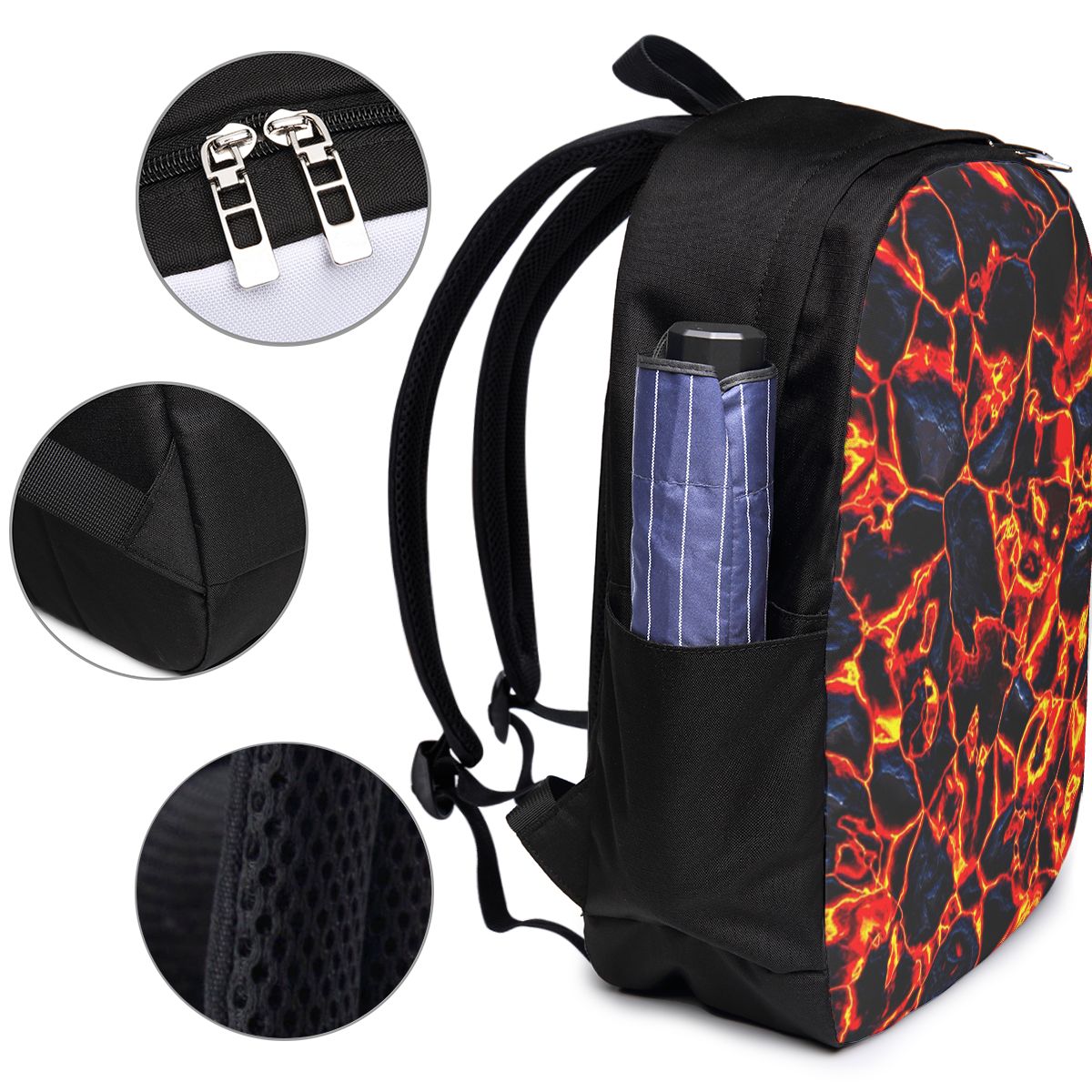 Tas Ransel Magma Volcano Lava  - Laptop Bag ulasan dan harga