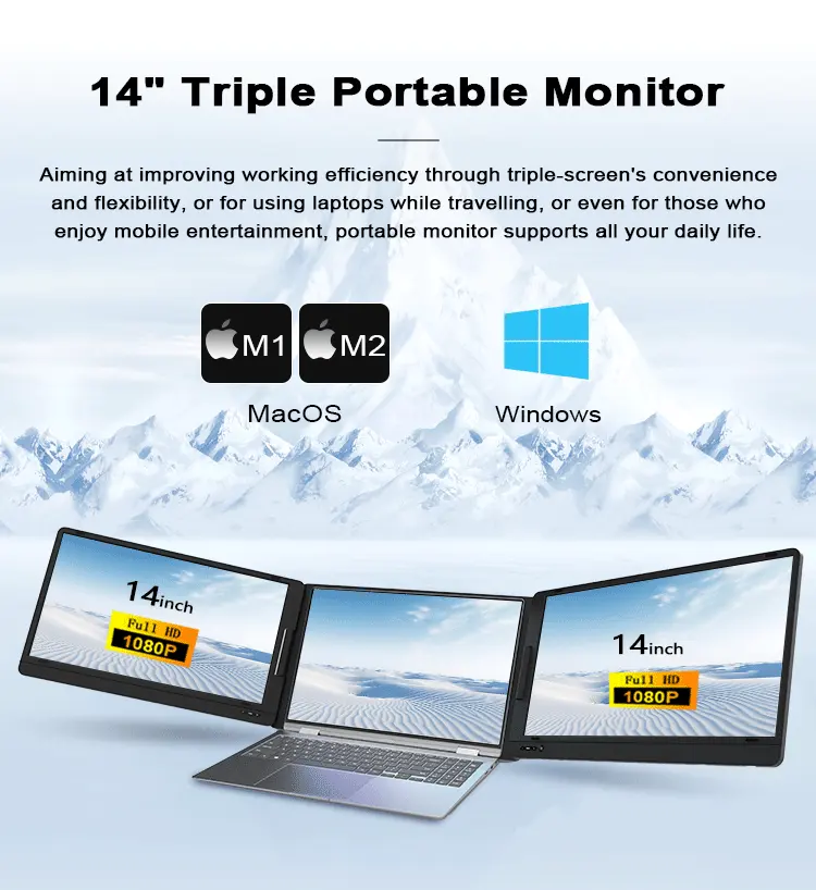 Monitor Portabel Profesional T - Laptop Stand ulasan dan harga