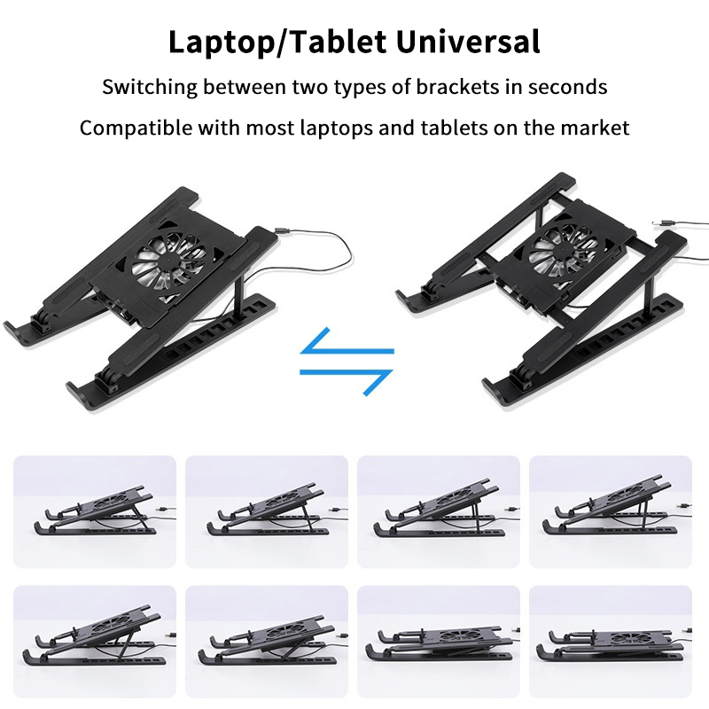 Dudukan Pendingin Laptop Lipat - Laptop Cooling Pad ulasan dan harga
