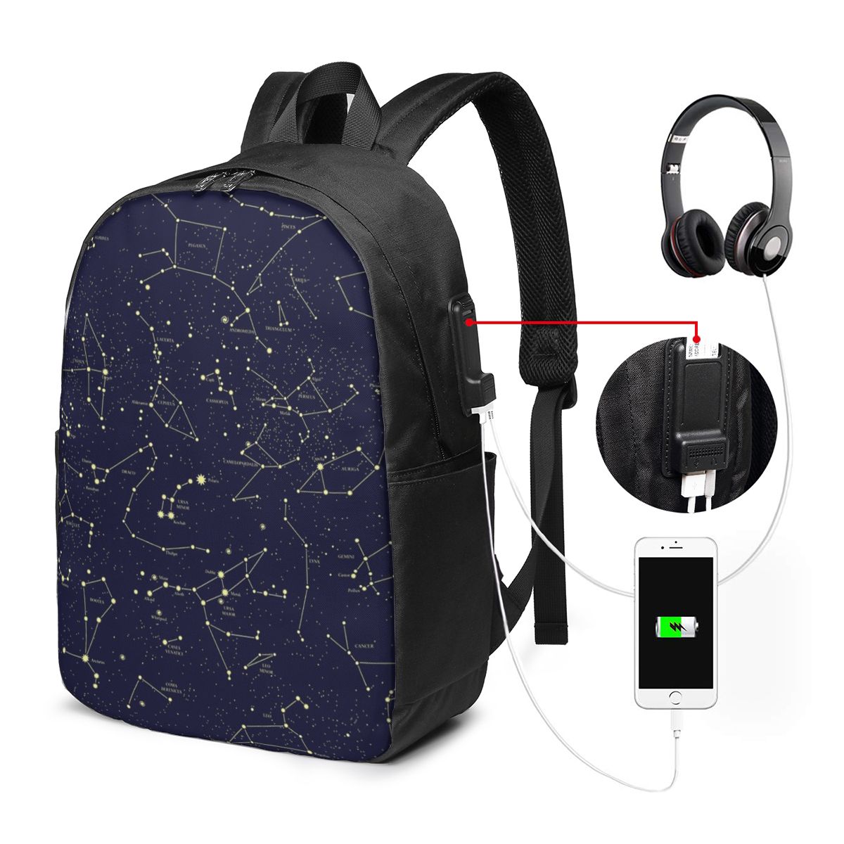 Langit Malam Bintang Langit Em - Laptop Bag ulasan dan harga