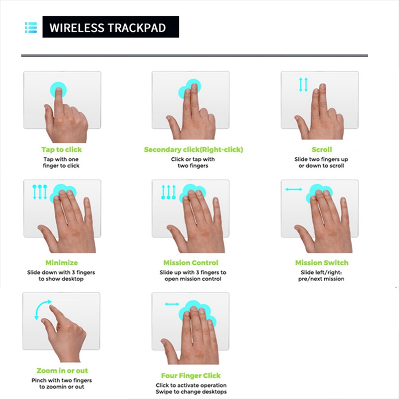 Mouse Touchpad Slim Multi-sent - Laptop Mouse ulasan dan harga