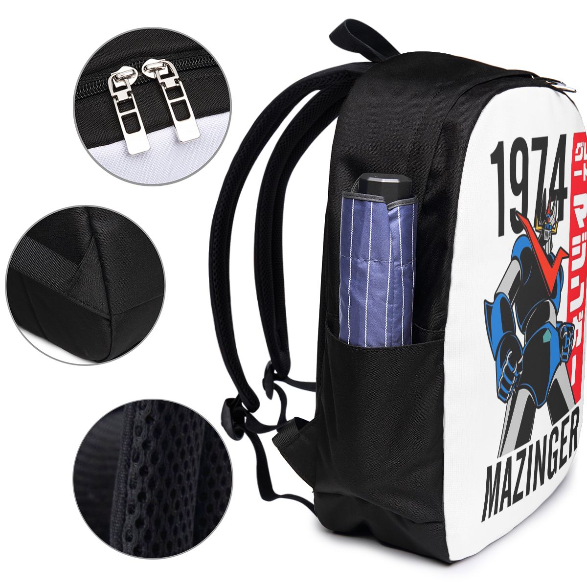 Mazinger Z Mad Robot Grendizer - Laptop Bag ulasan dan harga
