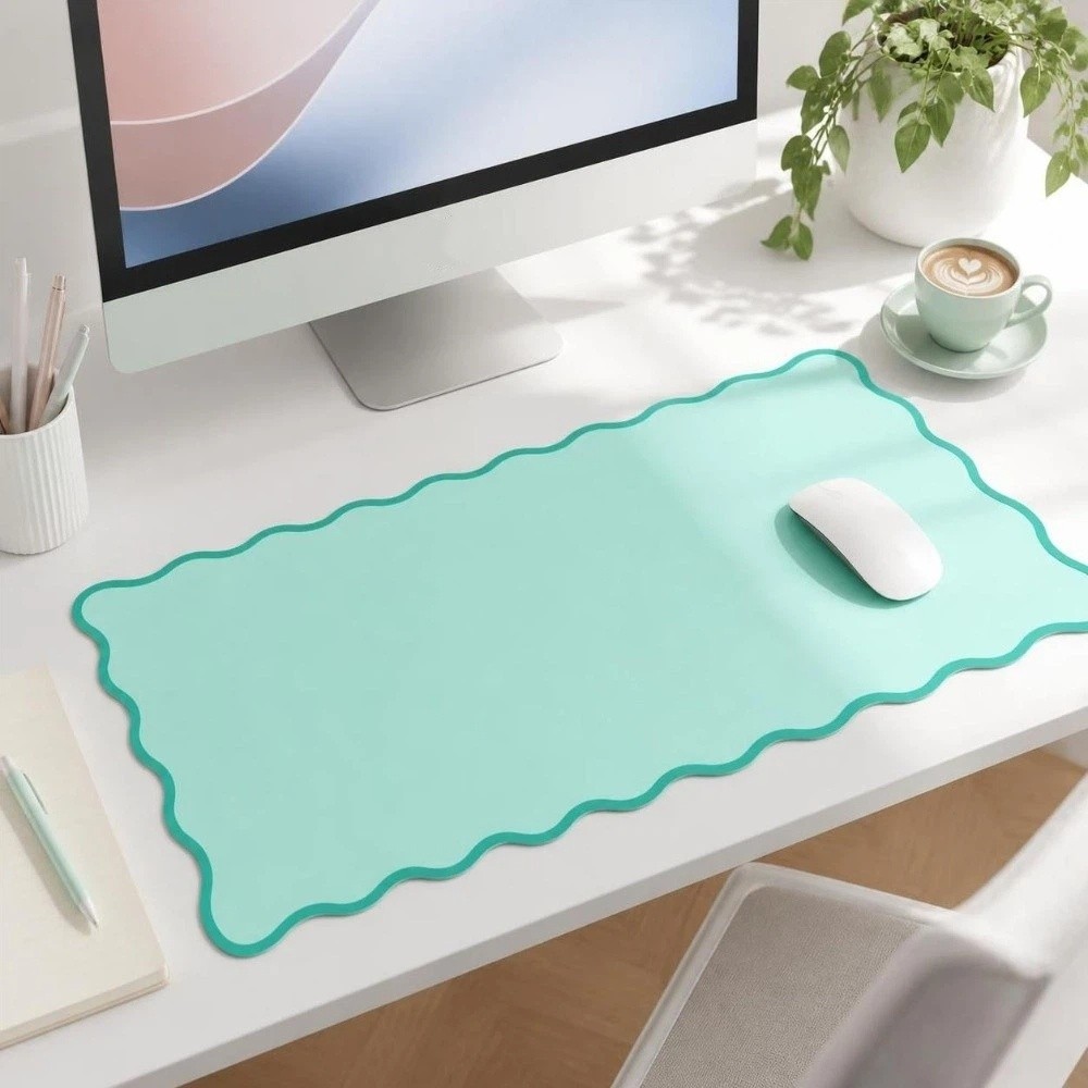 Alas Meja Kulit PU Manis Anti  - Keyboard Cover ulasan dan harga