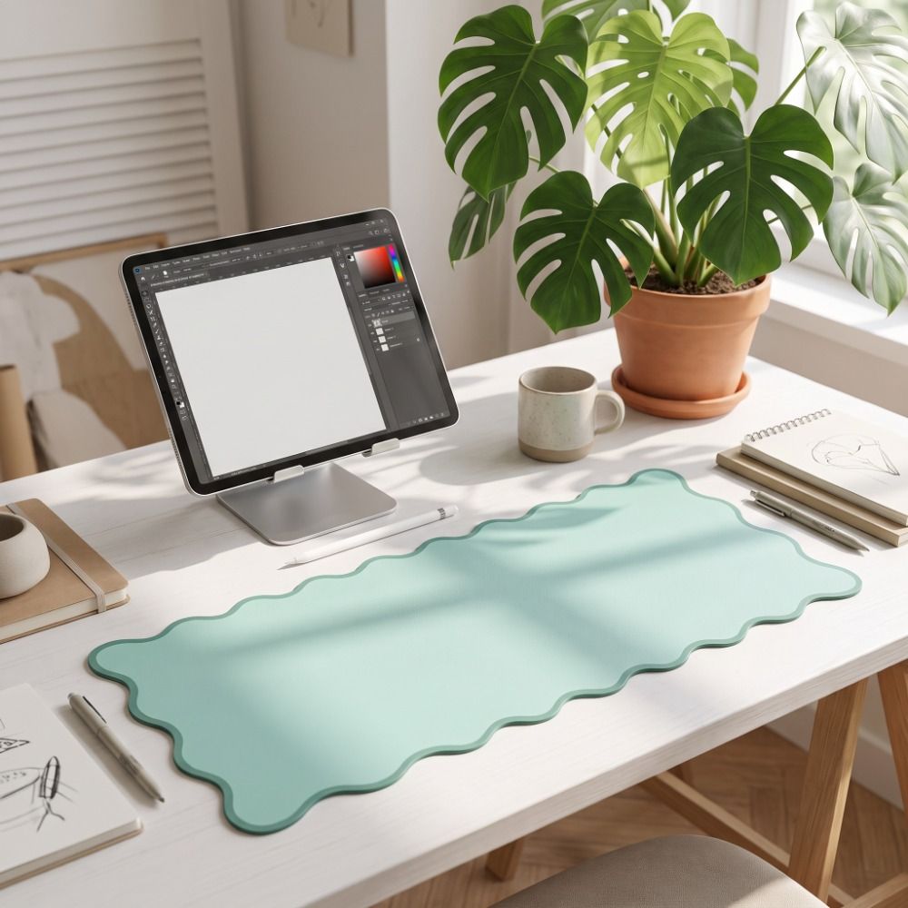 Alas Meja Kulit PU Manis Anti  - Keyboard Cover ulasan dan harga