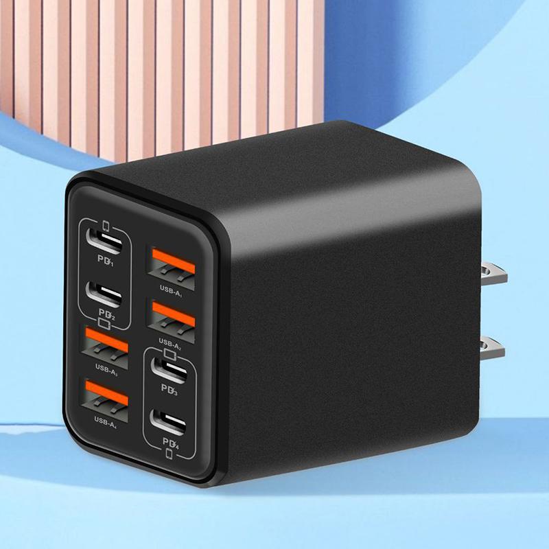 Pengisi Daya USB C GaN 240W 8  - Laptop Charger ulasan dan harga