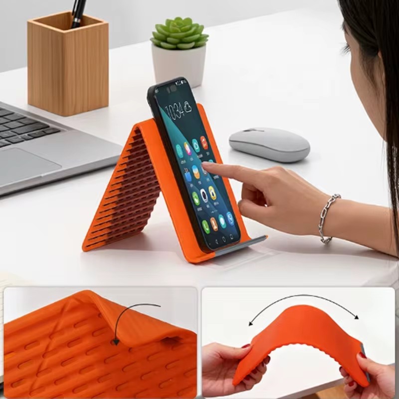 Penyangga Ponsel Silikon Lipat - Laptop Stand ulasan dan harga