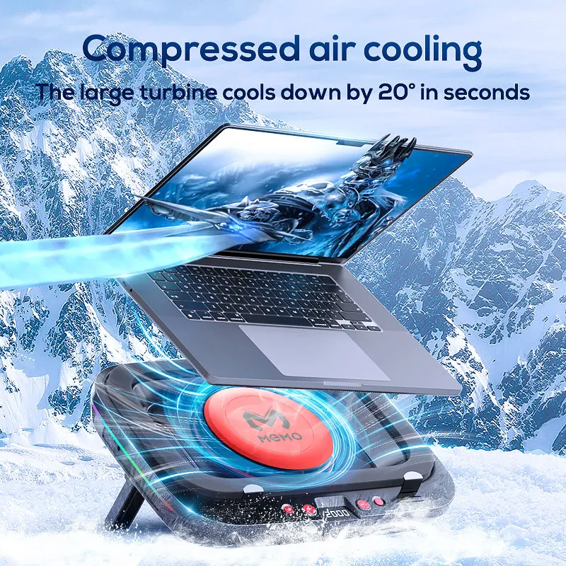 Pendingin Laptop Memo dengan L - Laptop Cooling Pad ulasan dan harga