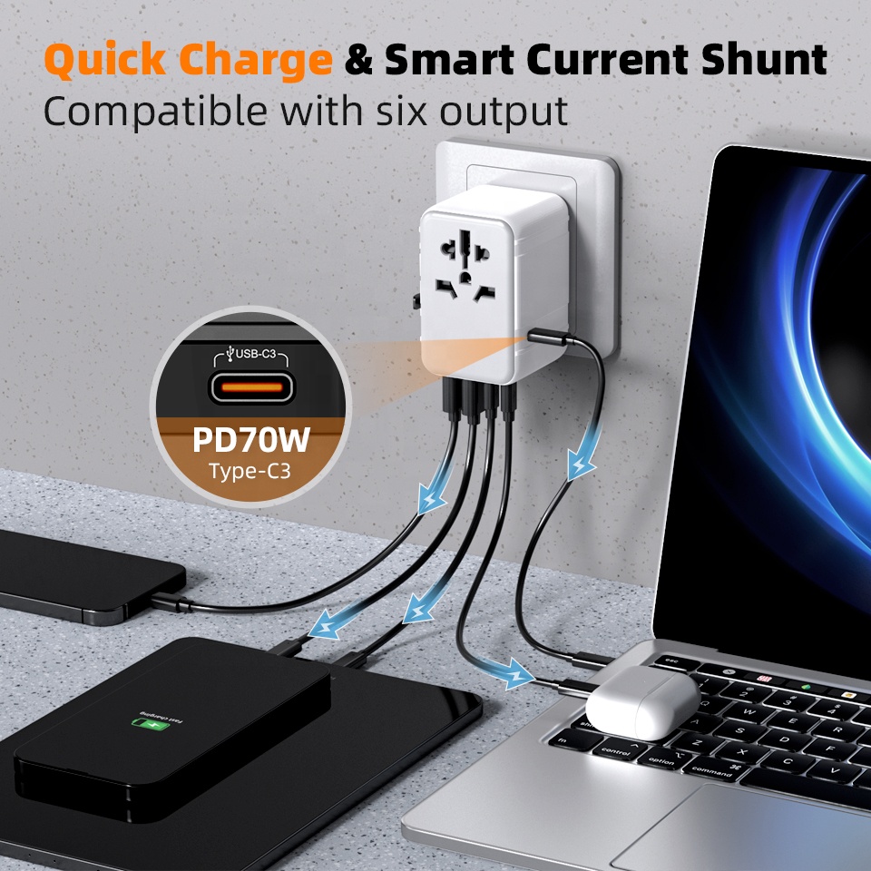 Adaptor Daya Universal untuk S - Laptop Charger ulasan dan harga