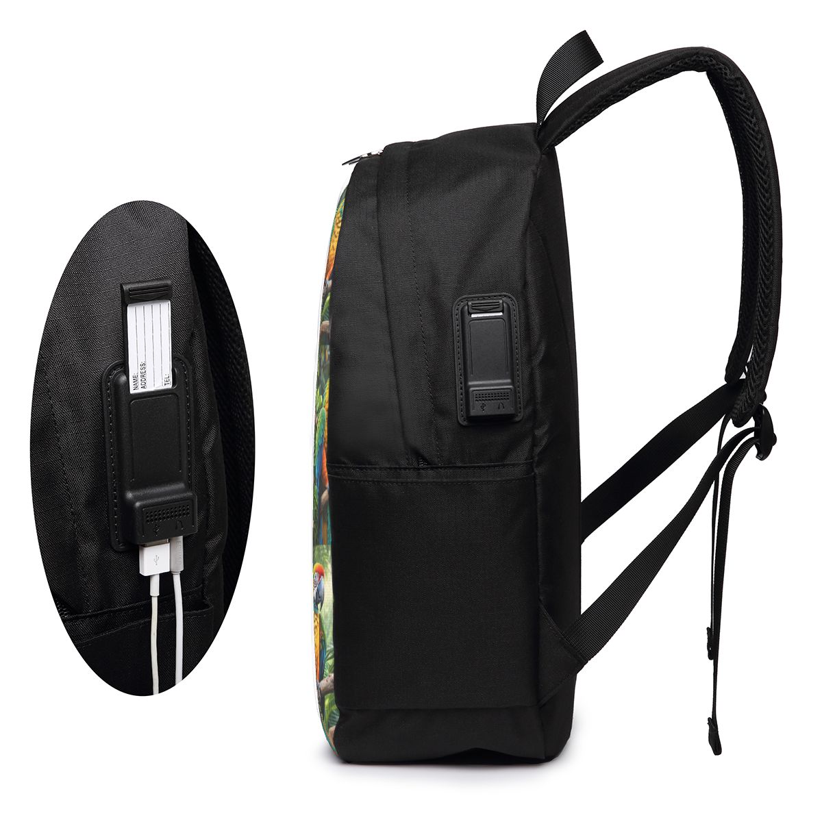 Tas Ransel Burung Beo Macaw Lu - Laptop Bag ulasan dan harga