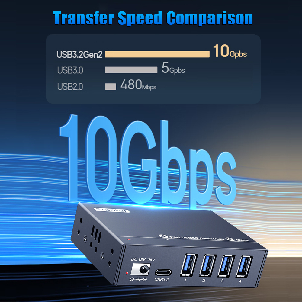 A-4U32M1 Hub USB 3.0 4 Port 10 - Usb Hub ulasan dan harga