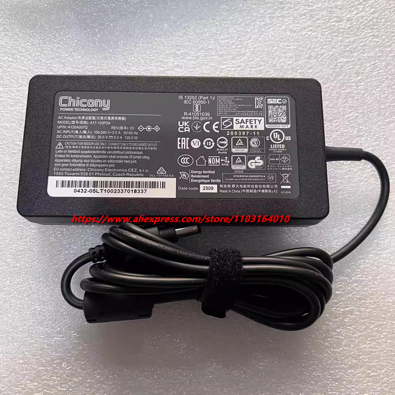 A17-120P2A A120A0061P Adaptor  - Laptop Charger ulasan dan harga