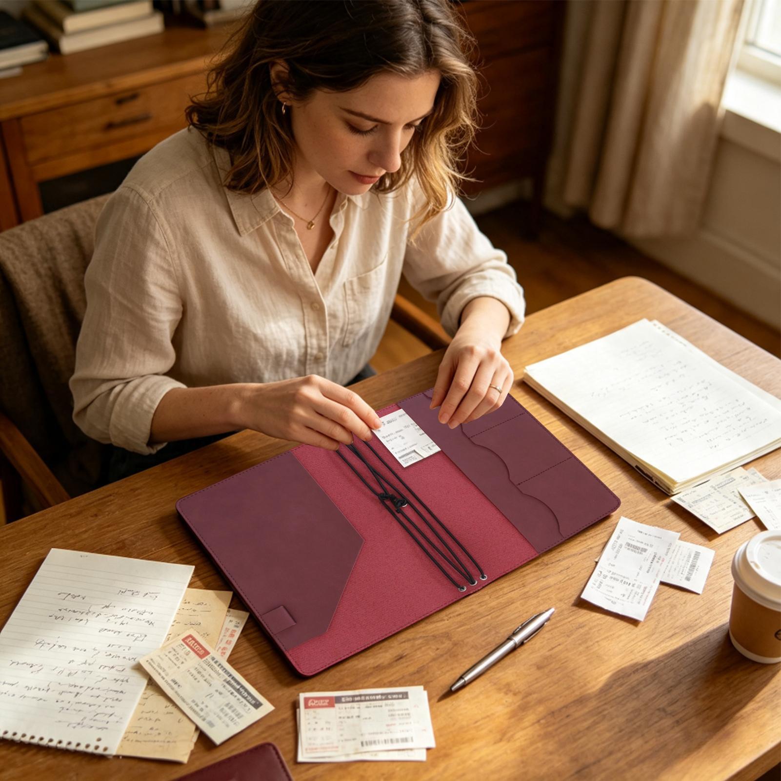 Sampul Jurnal A5, Bahan Kulit  - Laptop Sleeve ulasan dan harga