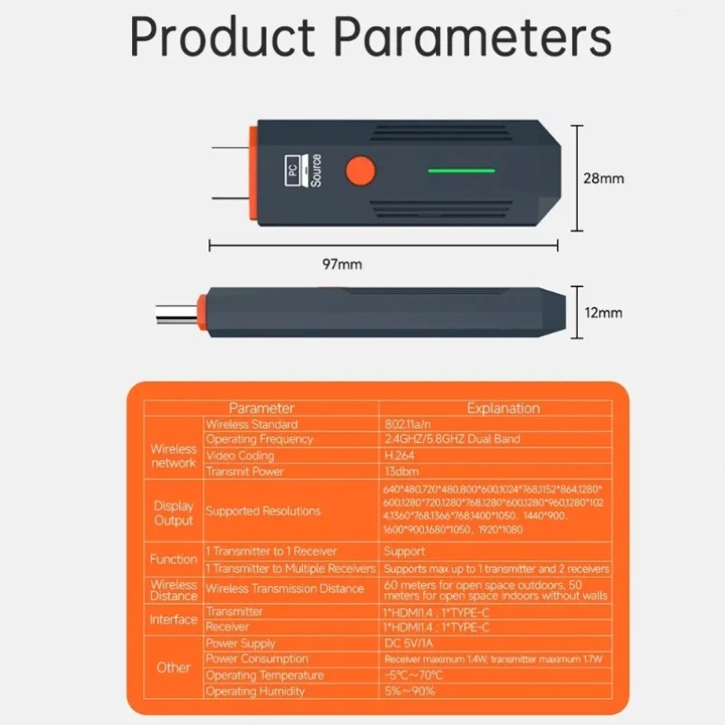 Pemancar dan Penerima Video Tr - Hdmi Cable ulasan dan harga