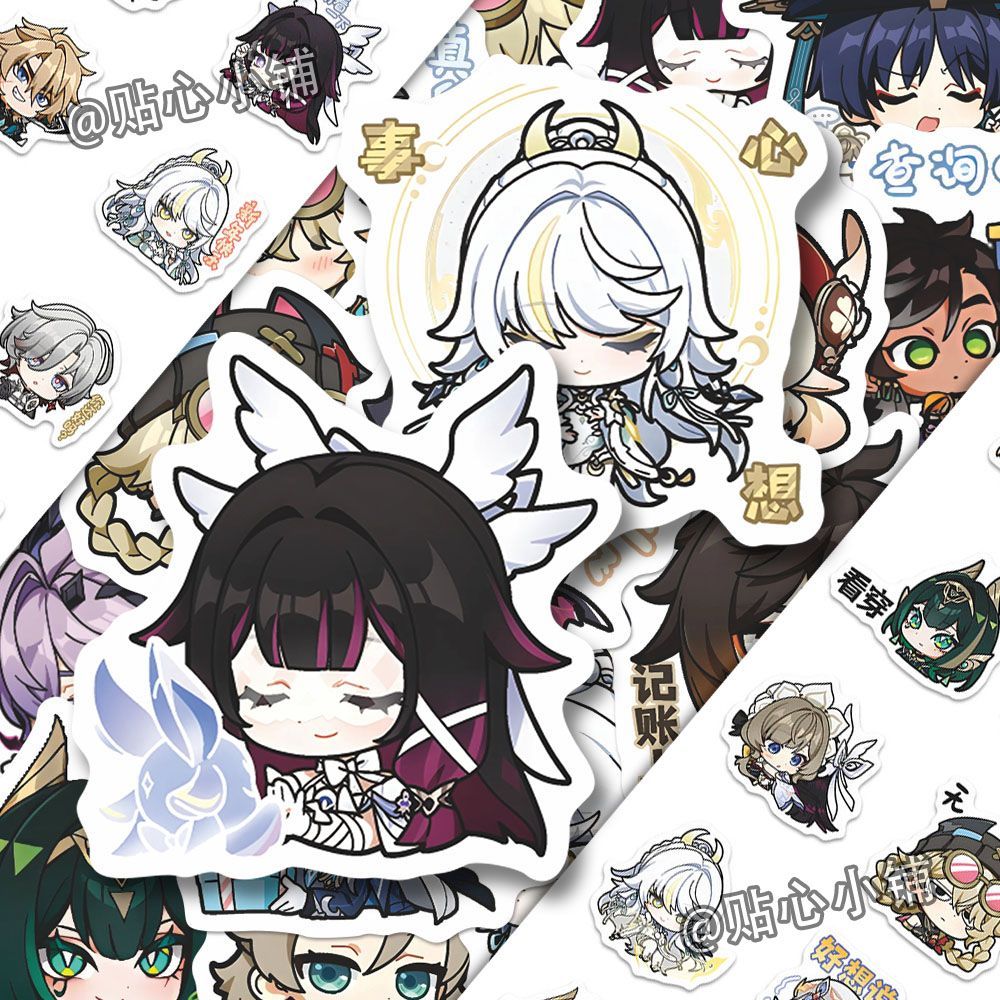 64 Buah Stiker Anime Genshin I - Laptop Accessories & Repair Jagtap Dairy Pimple Nilakh Pimpri Chinchwad Maharashtra ulasan dan harga