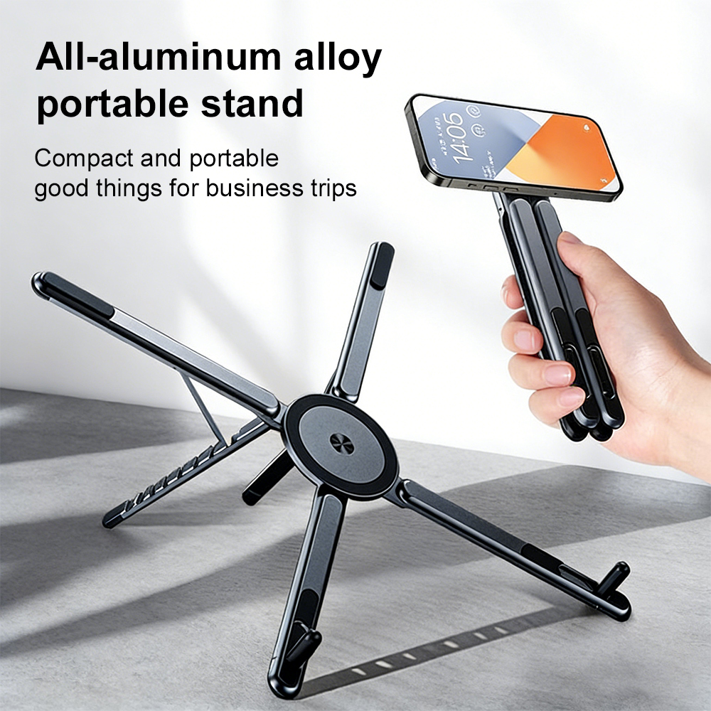 Penyangga Ponsel Magnetik Port - Laptop Stand ulasan dan harga